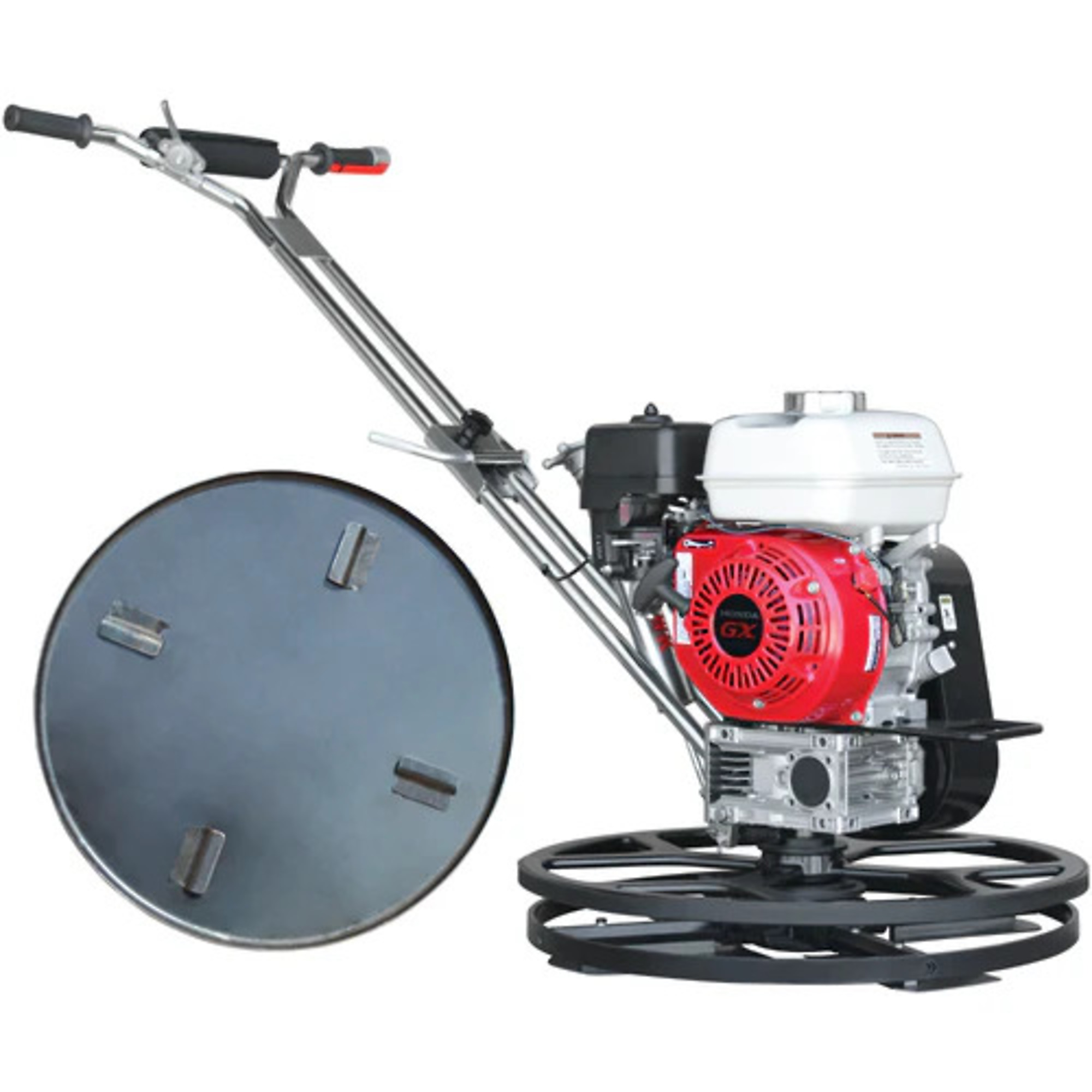 Tomahawk Concrete Power Trowel - 24in. Diameter, 5.5 HP Honda GX160 Engine, Low Maintenance, Model# TPT24H
